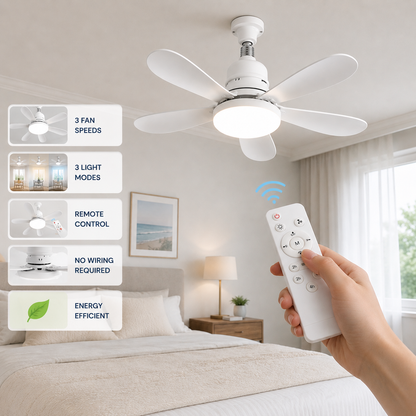 AeroLight Socket Fan
